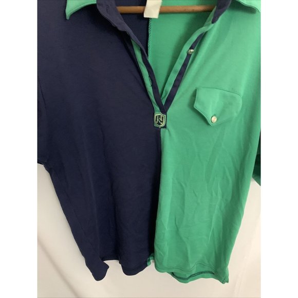 Koret sport L women’s color block vtg short sleeve polo shirt top - Picture 3 of 4